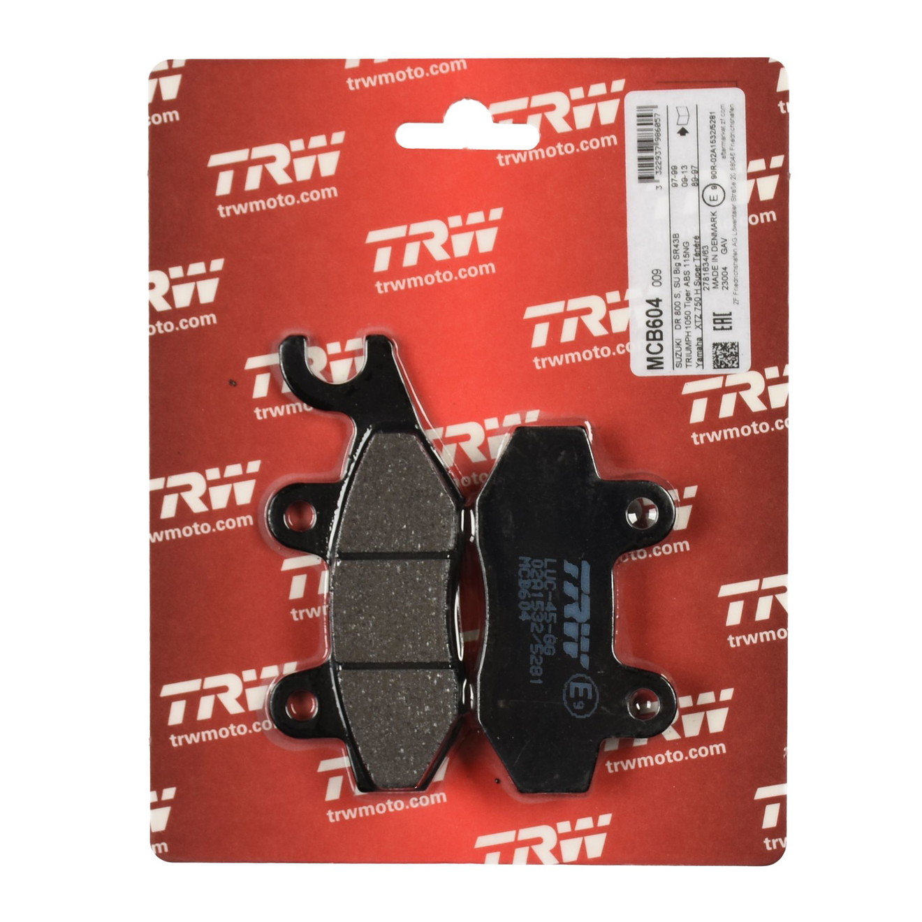 TRW Bremsbelag organisch MCB604