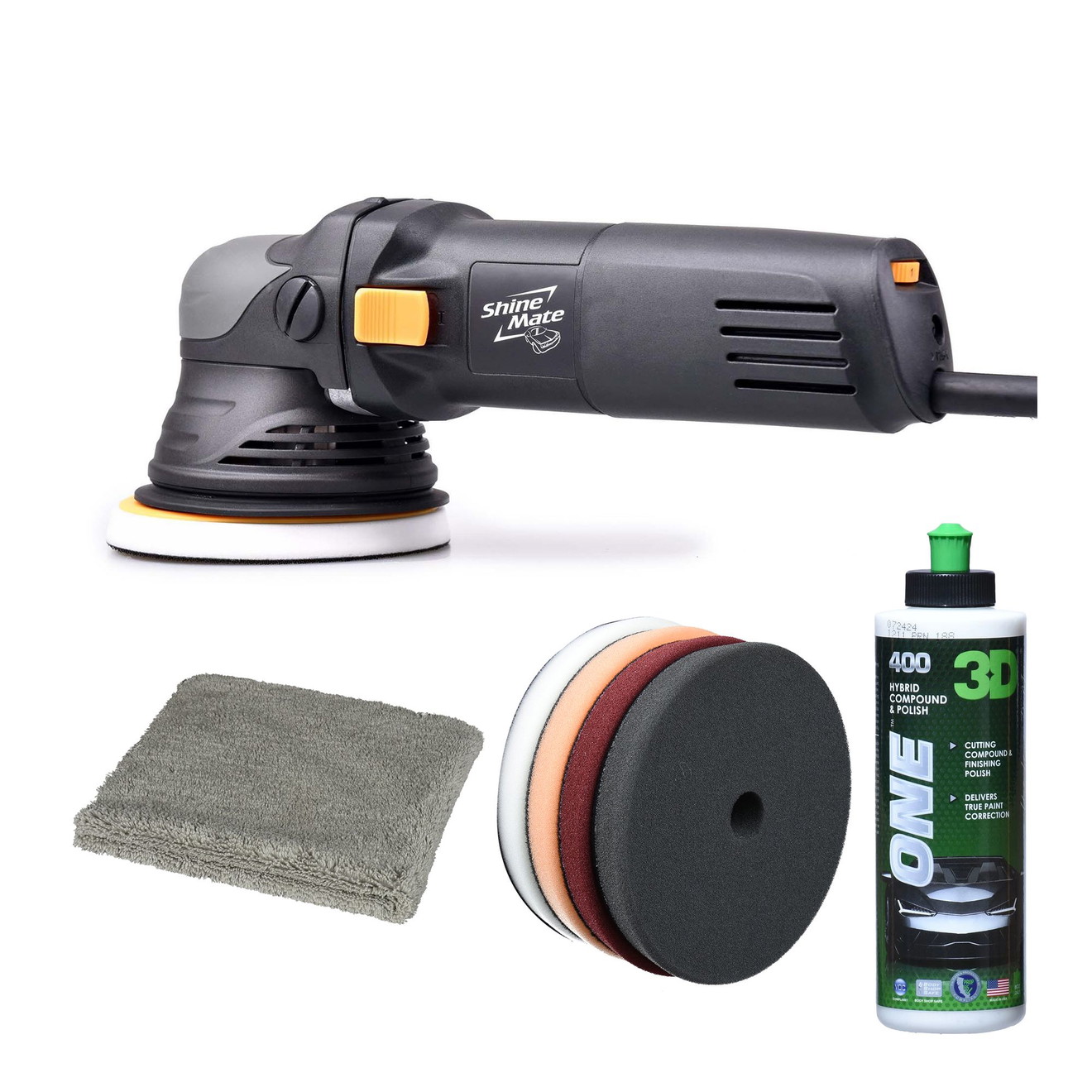 Pack complet ShineMate EX605-05/12 12mm avec accessoires