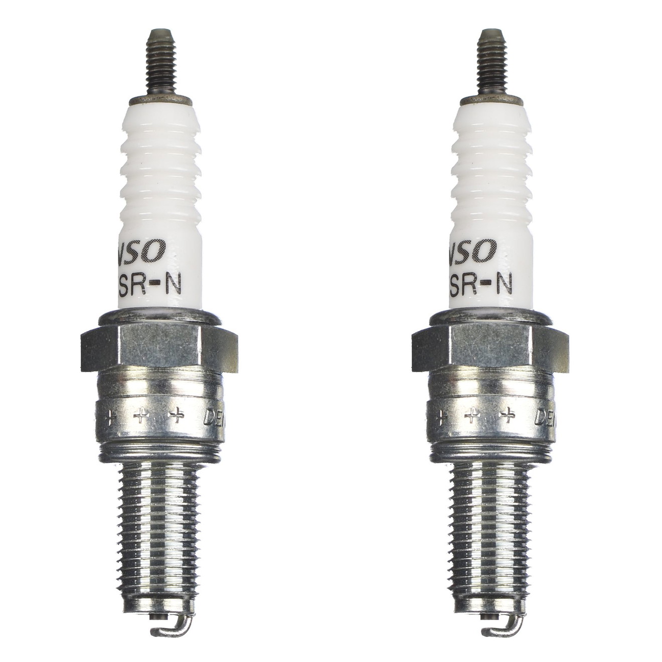 DENSO Zündkerze U27ESR-N m. Schraub-Nippel 2er Set