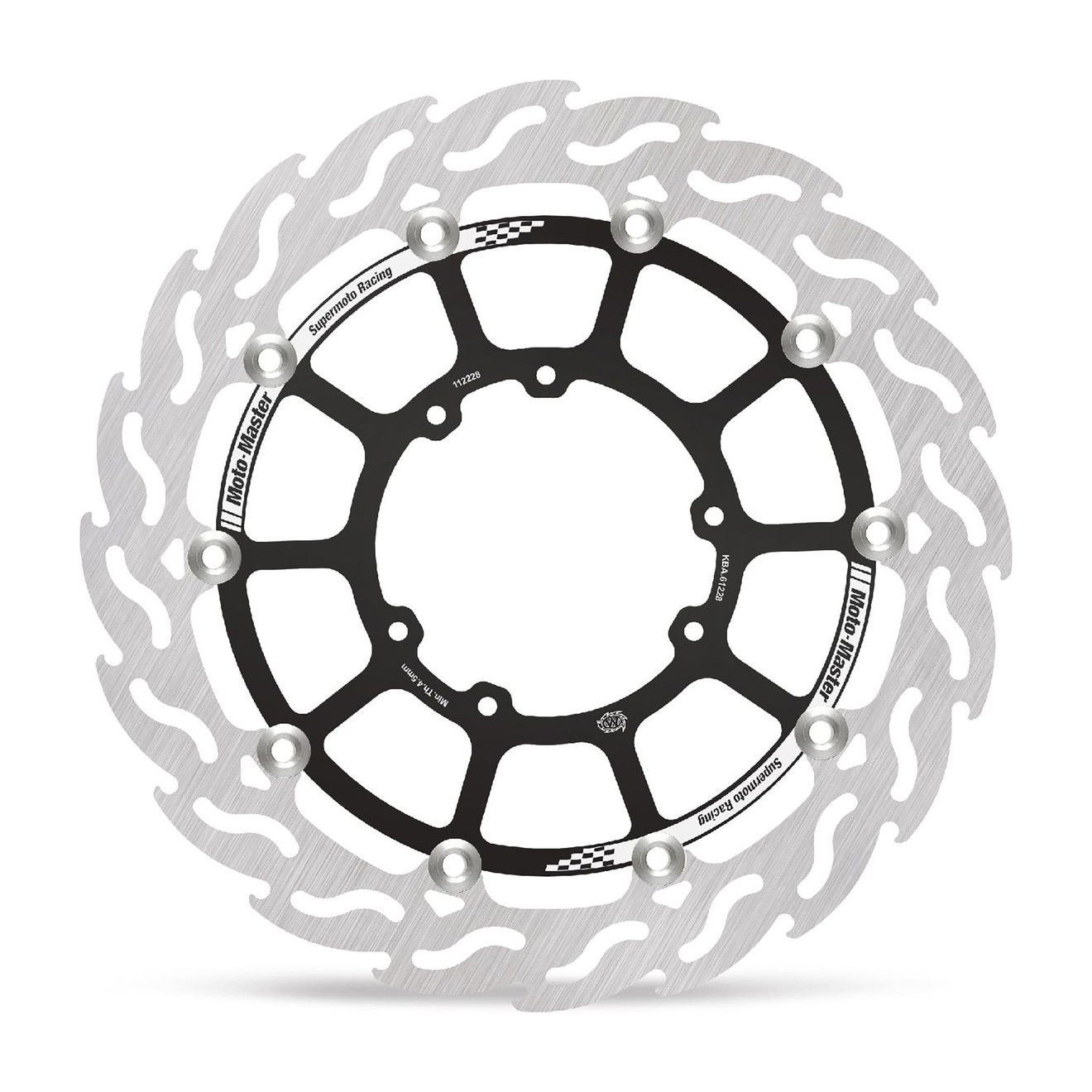 Moto-Master Bremsscheibe Flame vorn schwim. Supermoto Racing 320