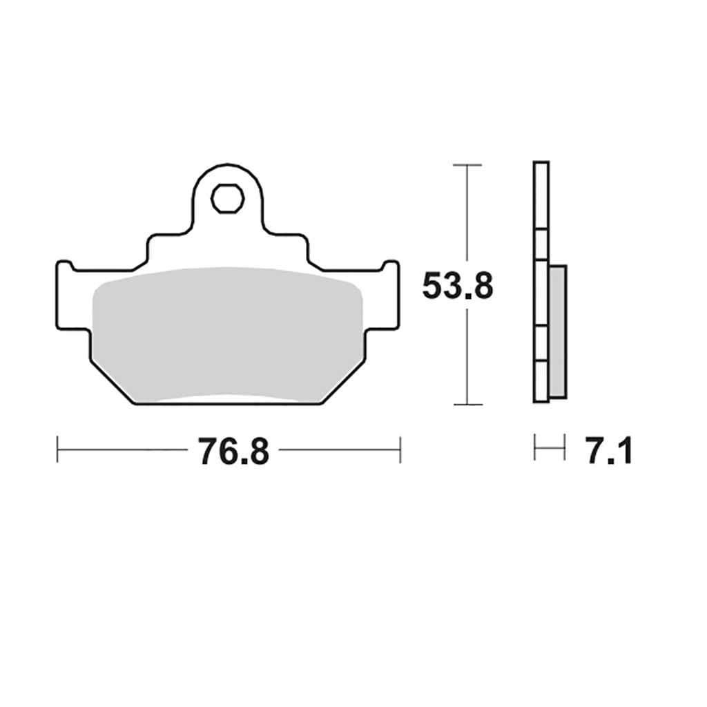 Moto-Master Bremsbelag RoadPRO Ceramic