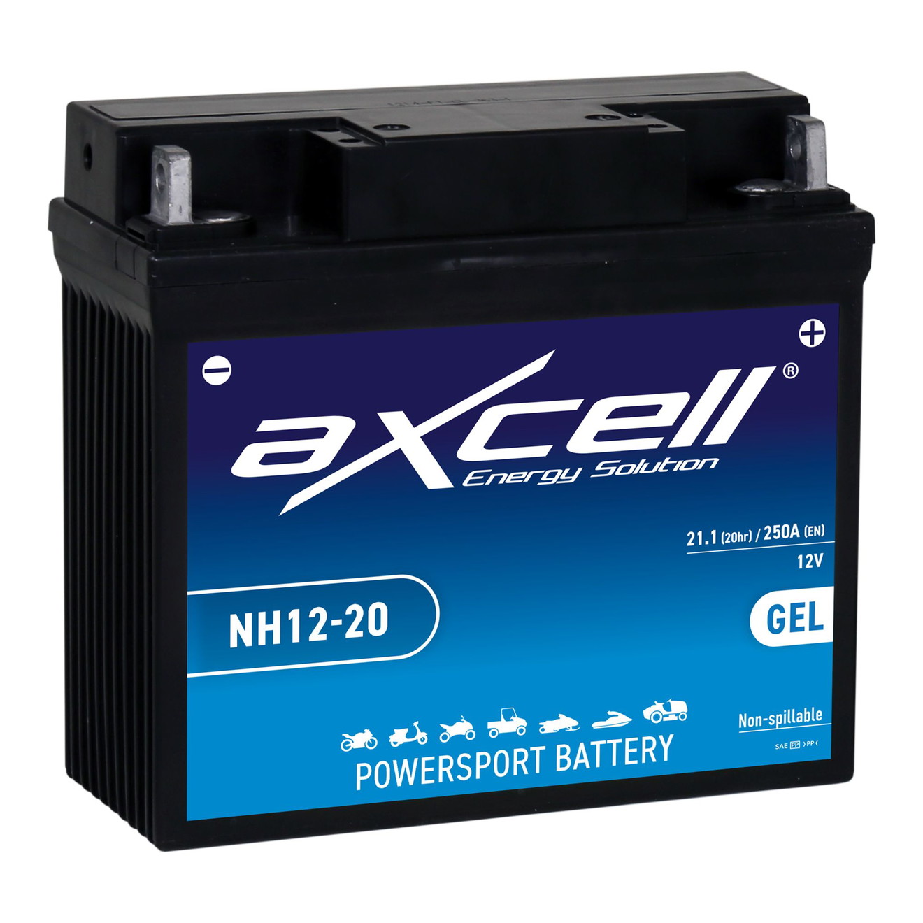 AXCELL Batterie 12V GEL 51913