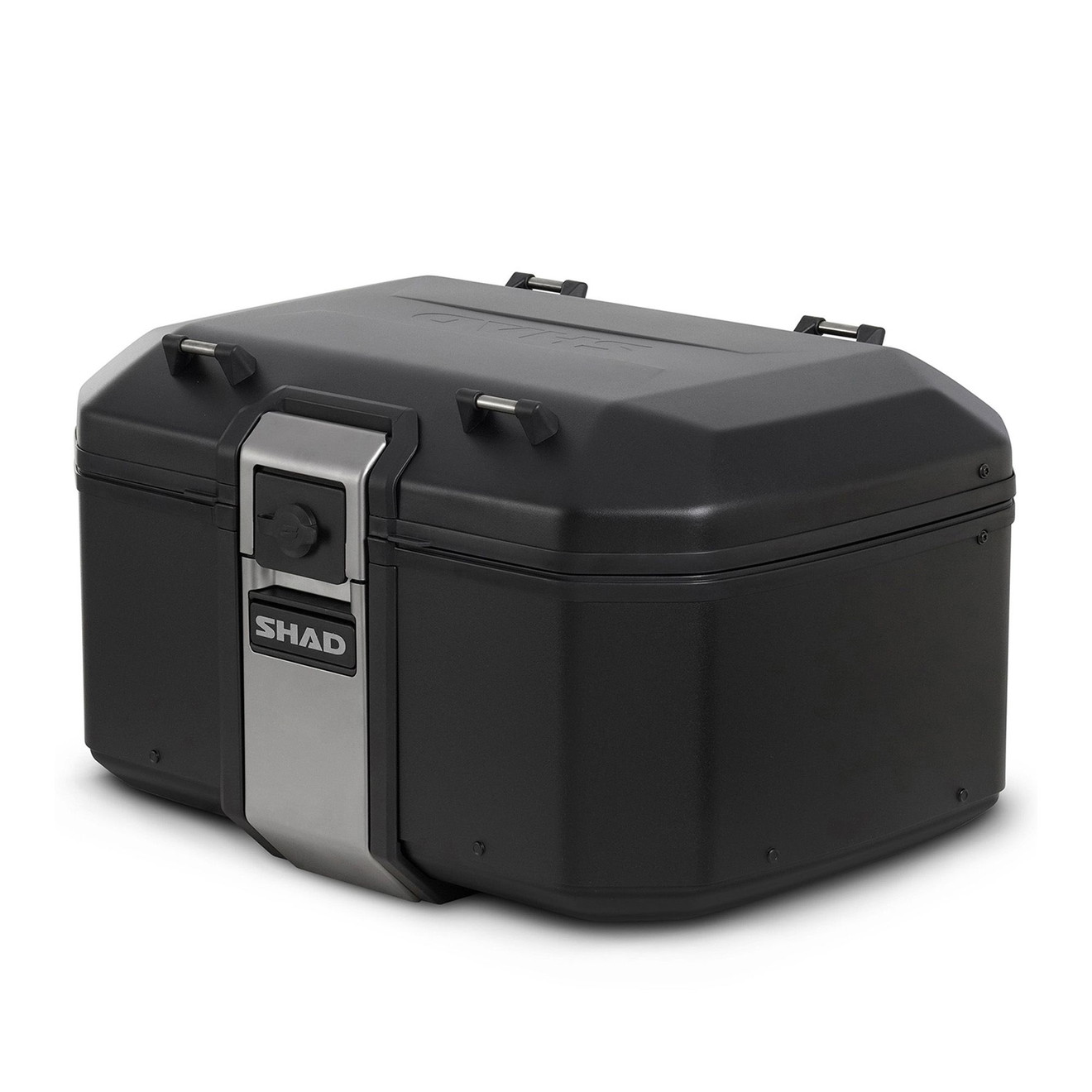 SHAD Topcase TR55 Terra schwarz/silber ohne Trägerplatte