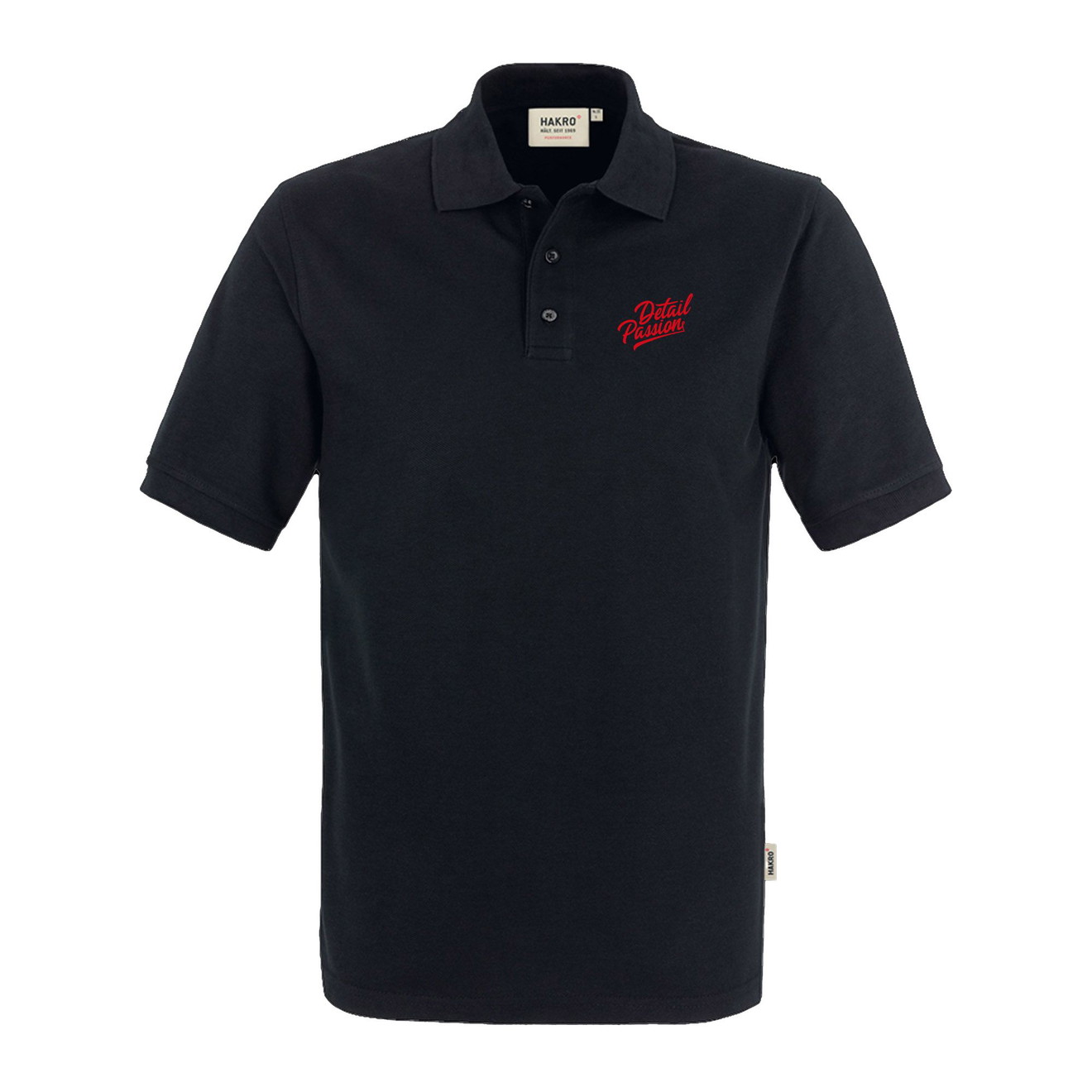 Detail Passion Polo zwart L