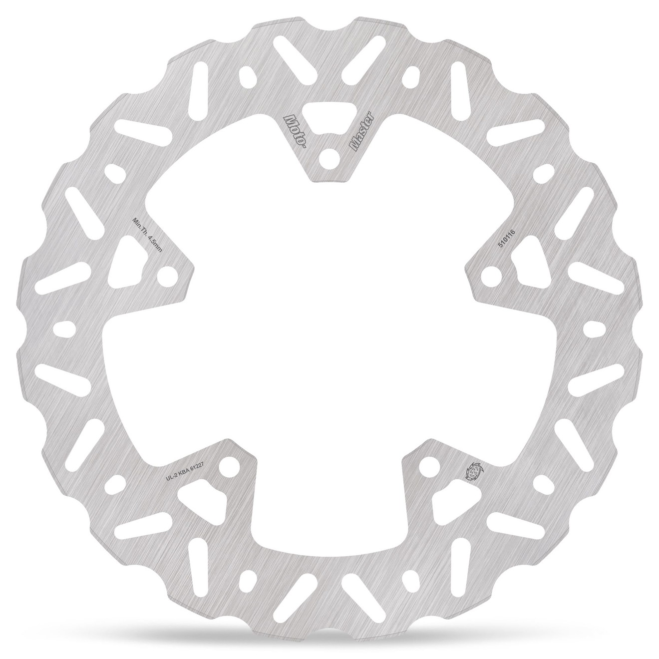 Moto-Master Bremsscheibe Nitro Road hinten starr mit ABE