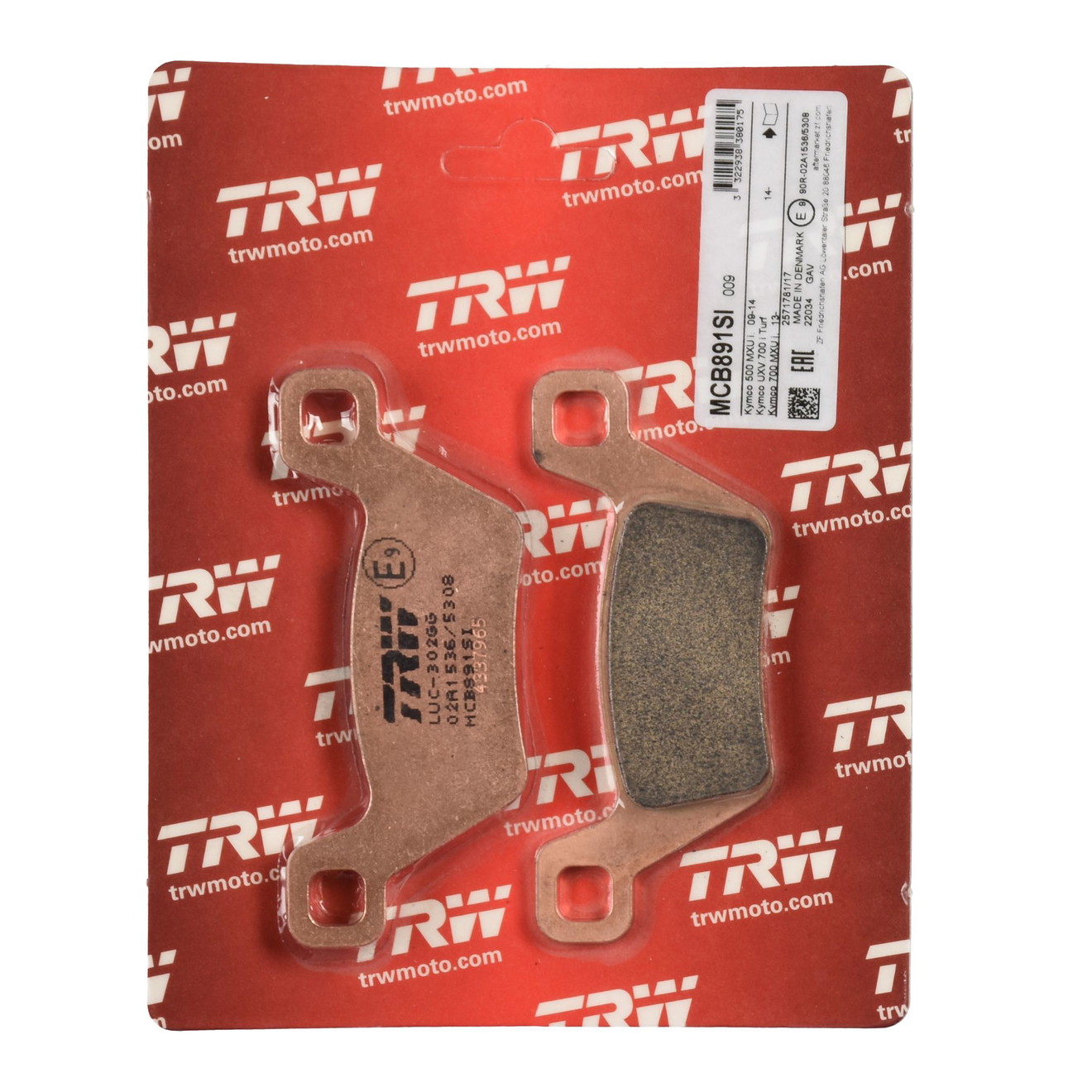 TRW Bremsbelag Sinter Offroad MCB891SI