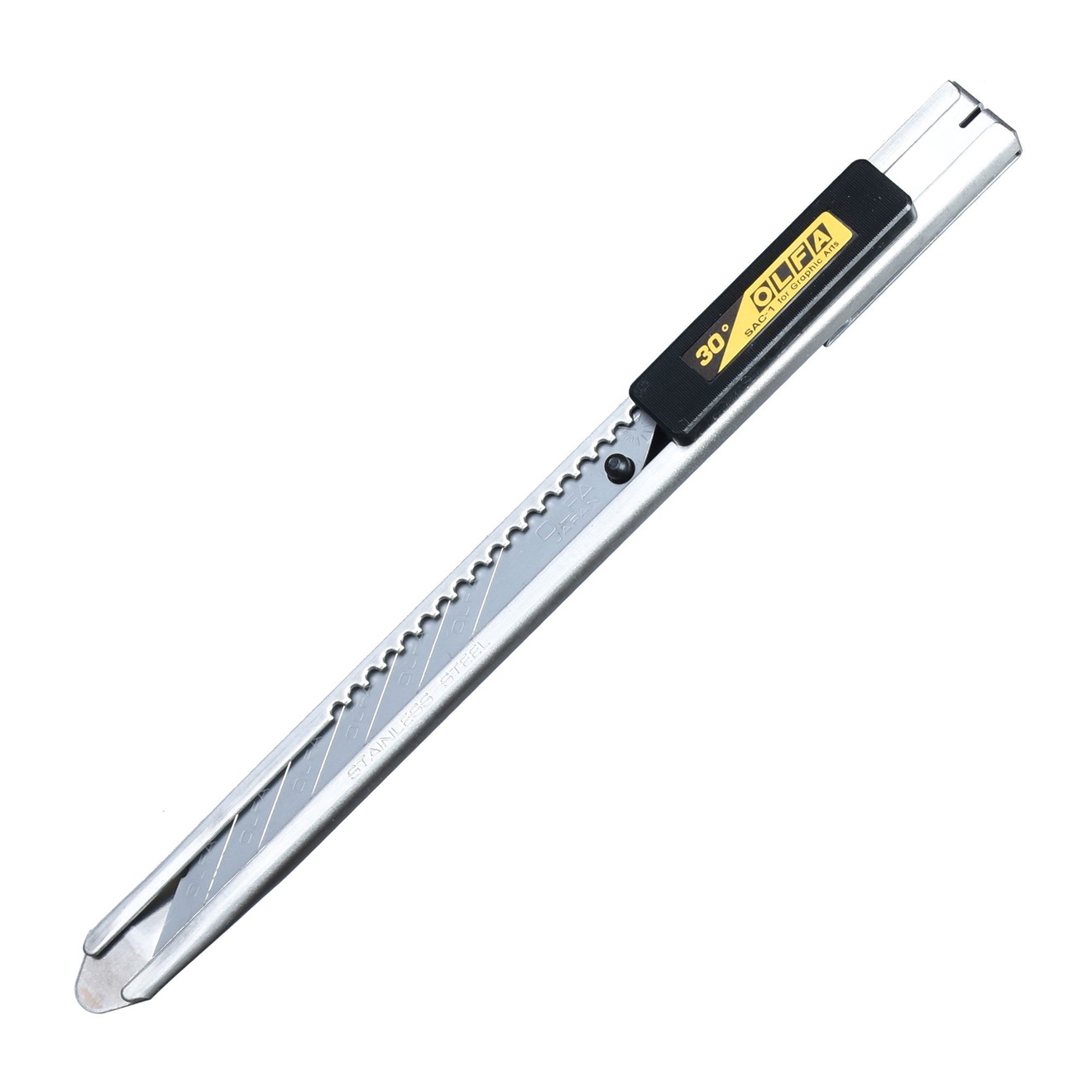 OLFA Cutter SAC-1 Precisiek mes 30-graden RVS voor PPF- / CarWrapping