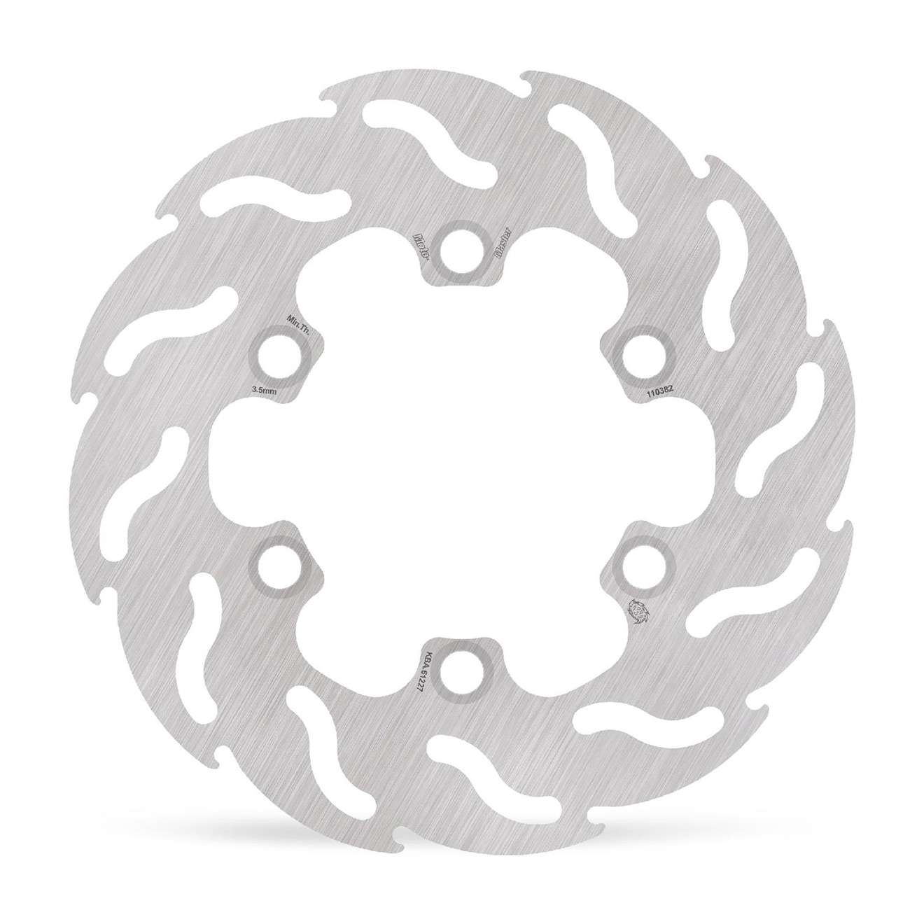 Moto-Master Bremsscheibe Flame hinten starr mit ABE