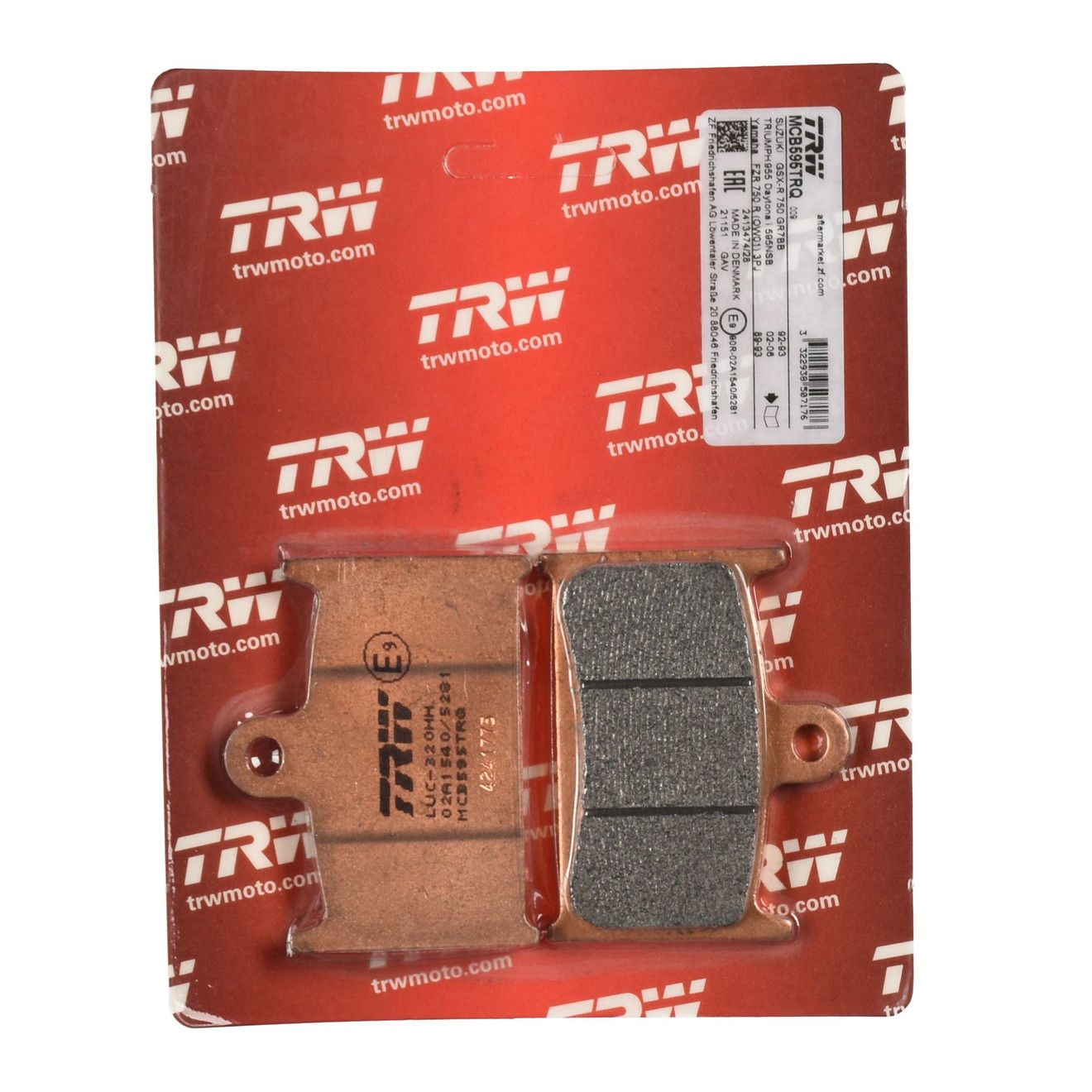 TRW Bremsbelag Sinter Racing ABE
