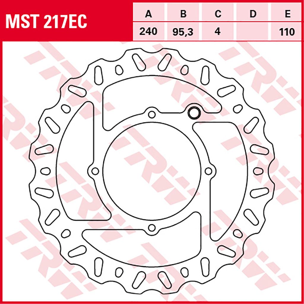 TRW Bremsscheibe Eco Offroad