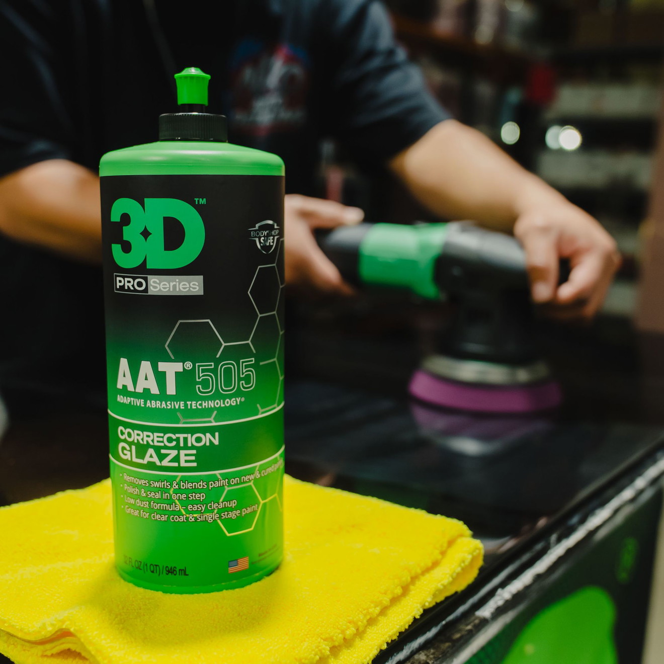 3D AAT 505 All in One Lackpolitur mit Versiegelung 946ml