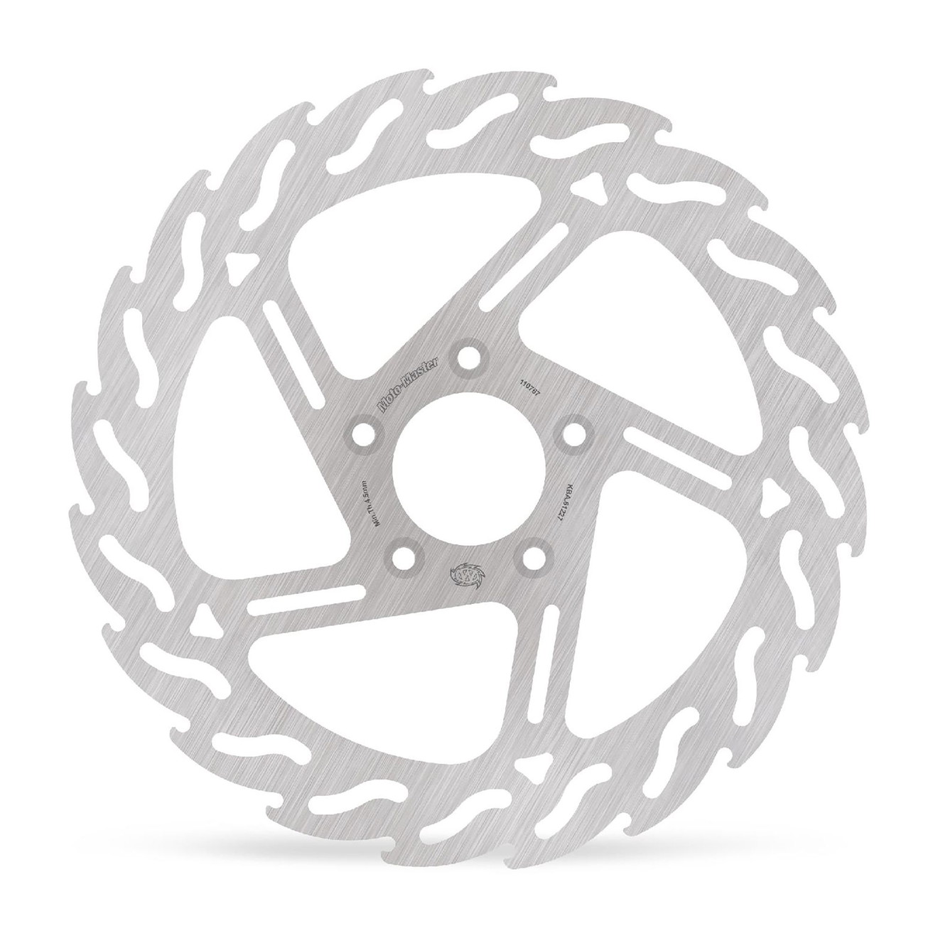 Moto-Master Bremsscheibe Flame vorn links starr mit ABE