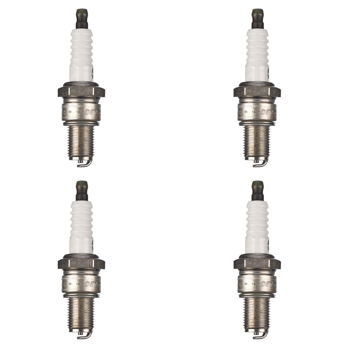 DENSO Zündkerze W24ESR m. fester Mutter 4er Set