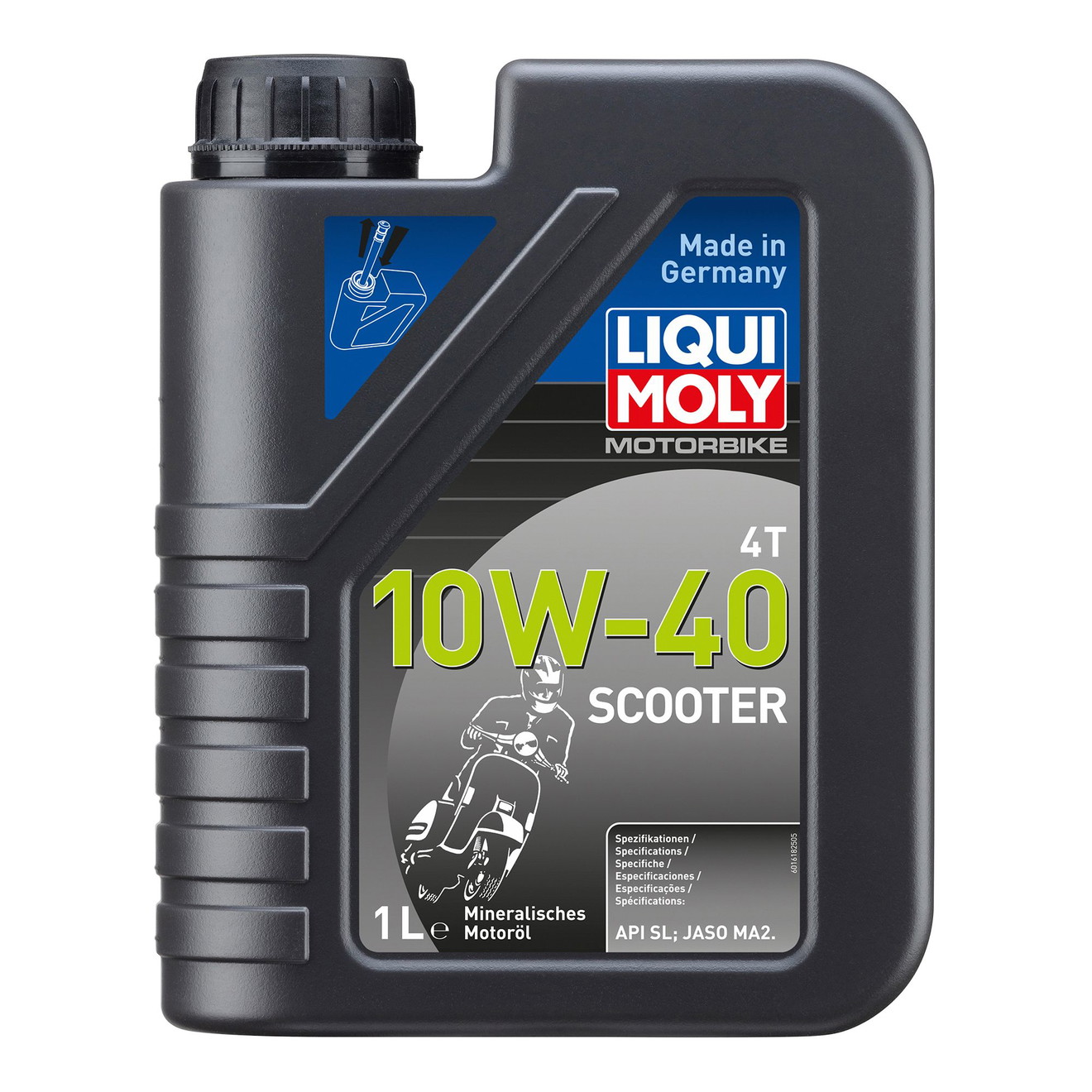 LIQUI MOLY Motoröl Motorbike 4T 10W-40 Scooter 1l