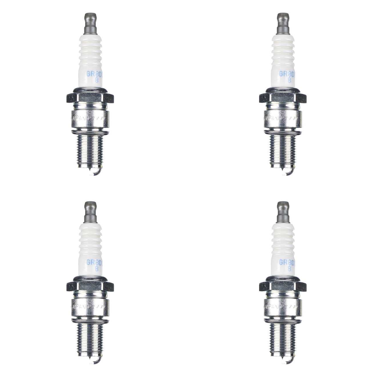 NGK Zündkerze GR8DI-8 Iridium 94975 4er Set
