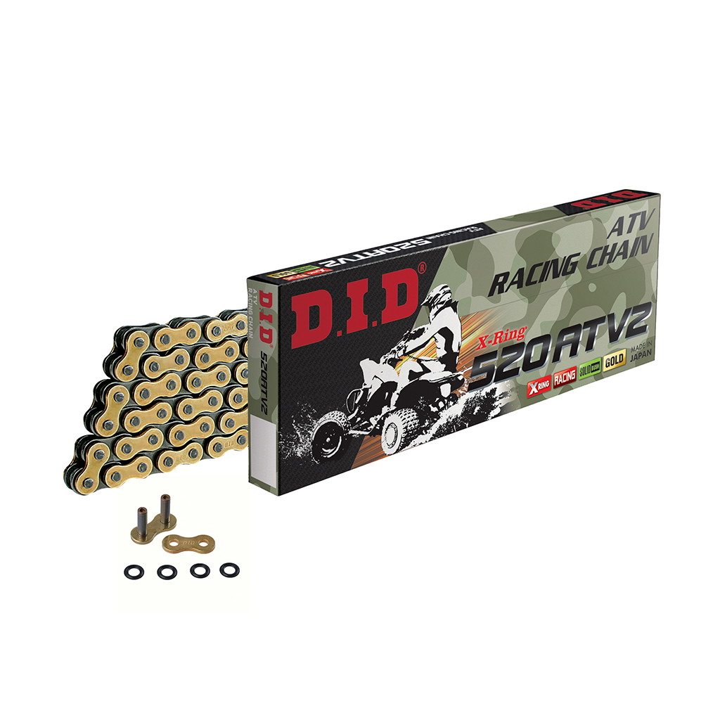 DID Kette 520 ATV2 G&B 76 mit Niet-Schloss