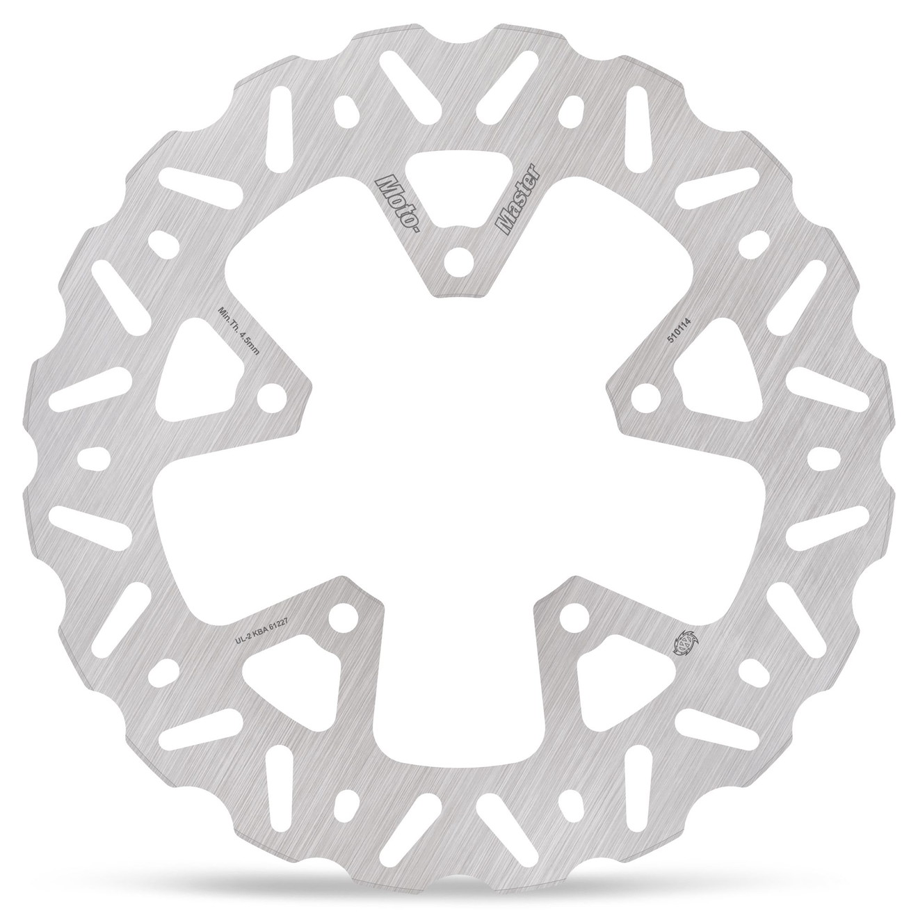 Moto-Master Bremsscheibe Nitro Road hinten starr mit ABE