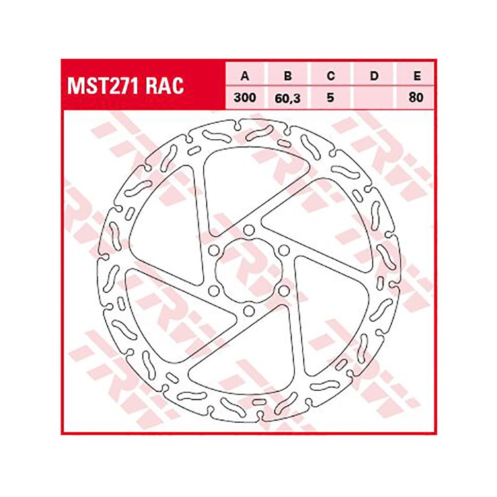 TRW Bremsscheibe MST271RAC