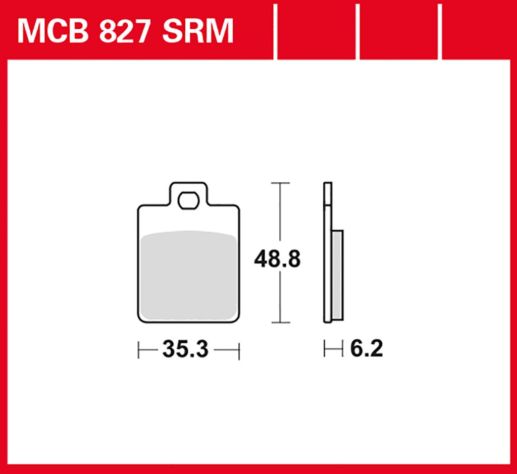 TRW Bremsbelag Sinter