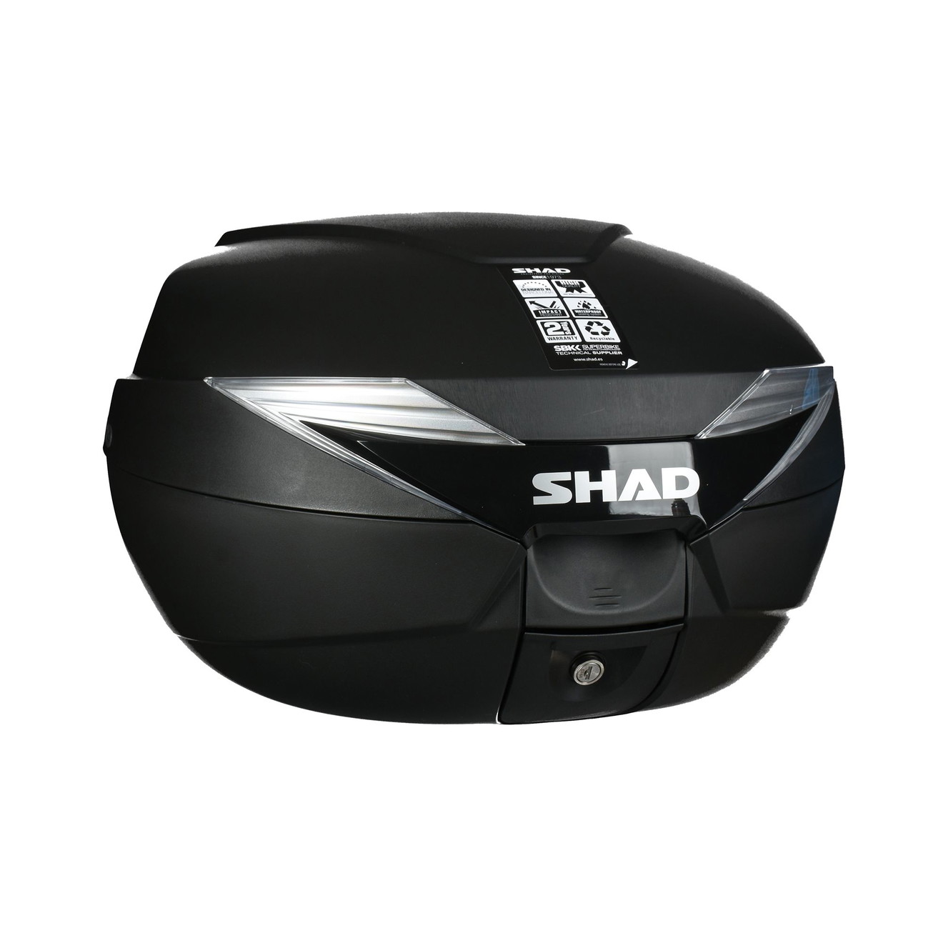 SHAD Topcase SH39 mit Trägerplatte