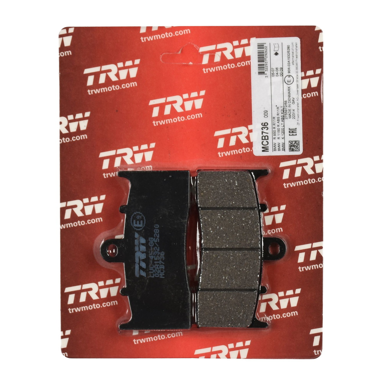 TRW Bremsbelag organisch