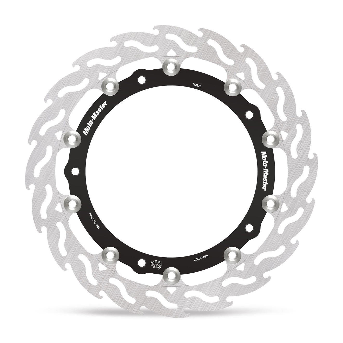 Moto-Master Bremsscheibe Racing Flame vorne rechts schwimmend 5,5mm