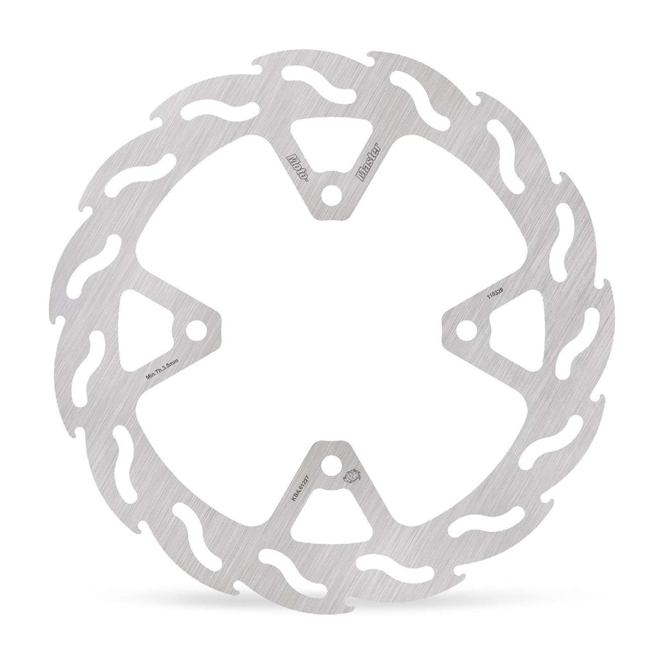 Moto-Master Bremsscheibe Flame hinten starr mit ABE