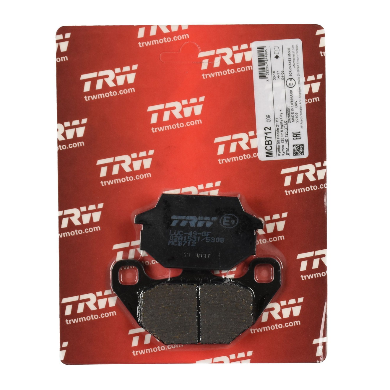 TRW Bremsbelag Sinter