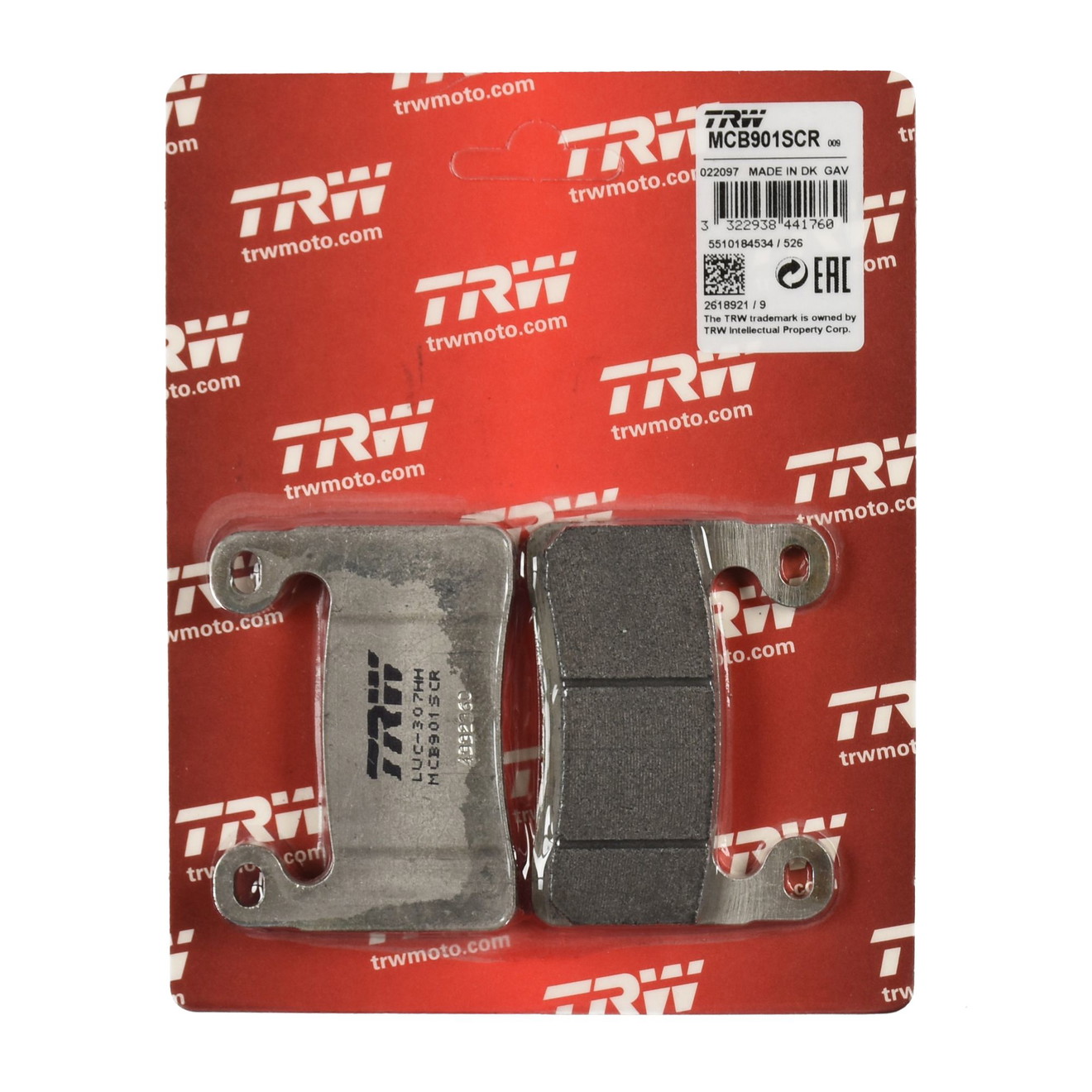 TRW Bremsbelag Sinter-Carbon Racing