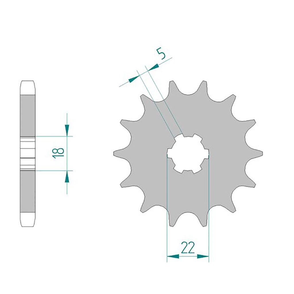 DID Kettensatz für Suzuki GT 500 76-79 530 VX3