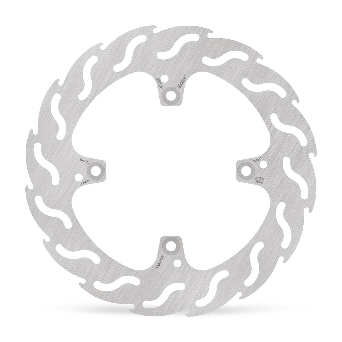 Moto-Master Bremsscheibe Flame hinten starr mit ABE
