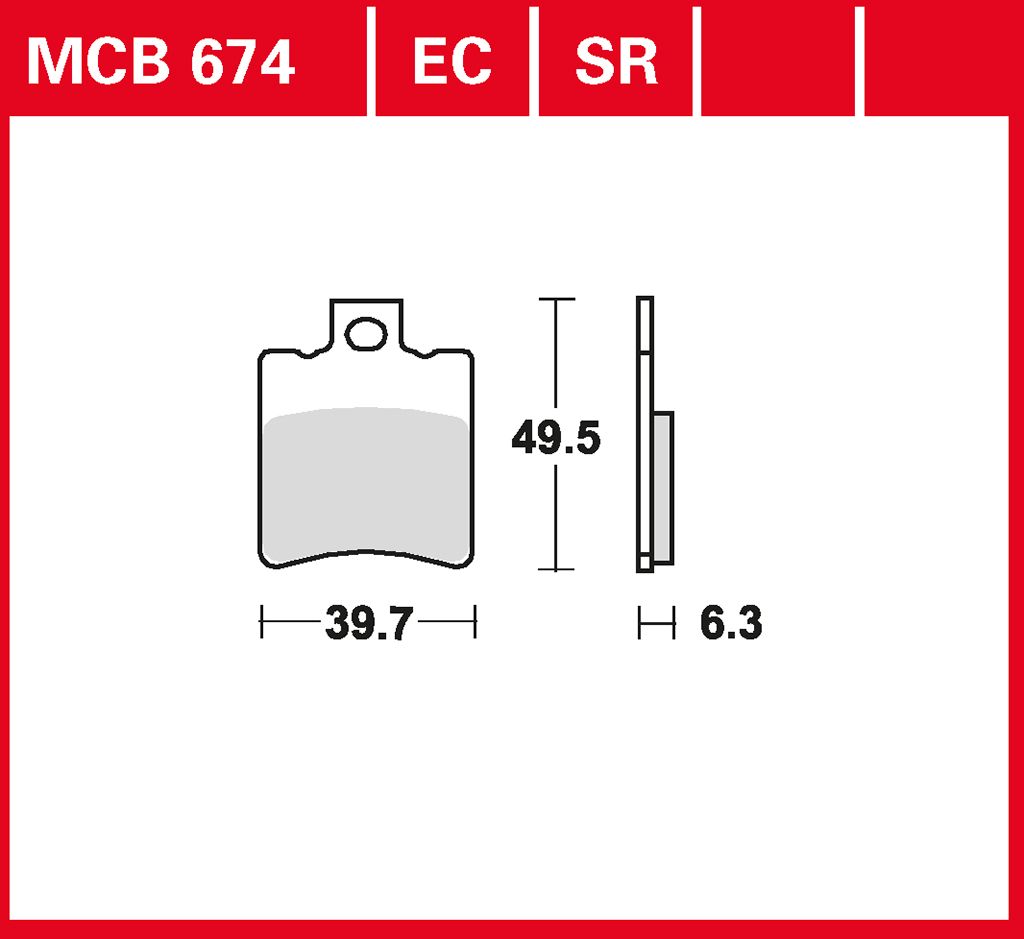 TRW Bremsbelag Sinter