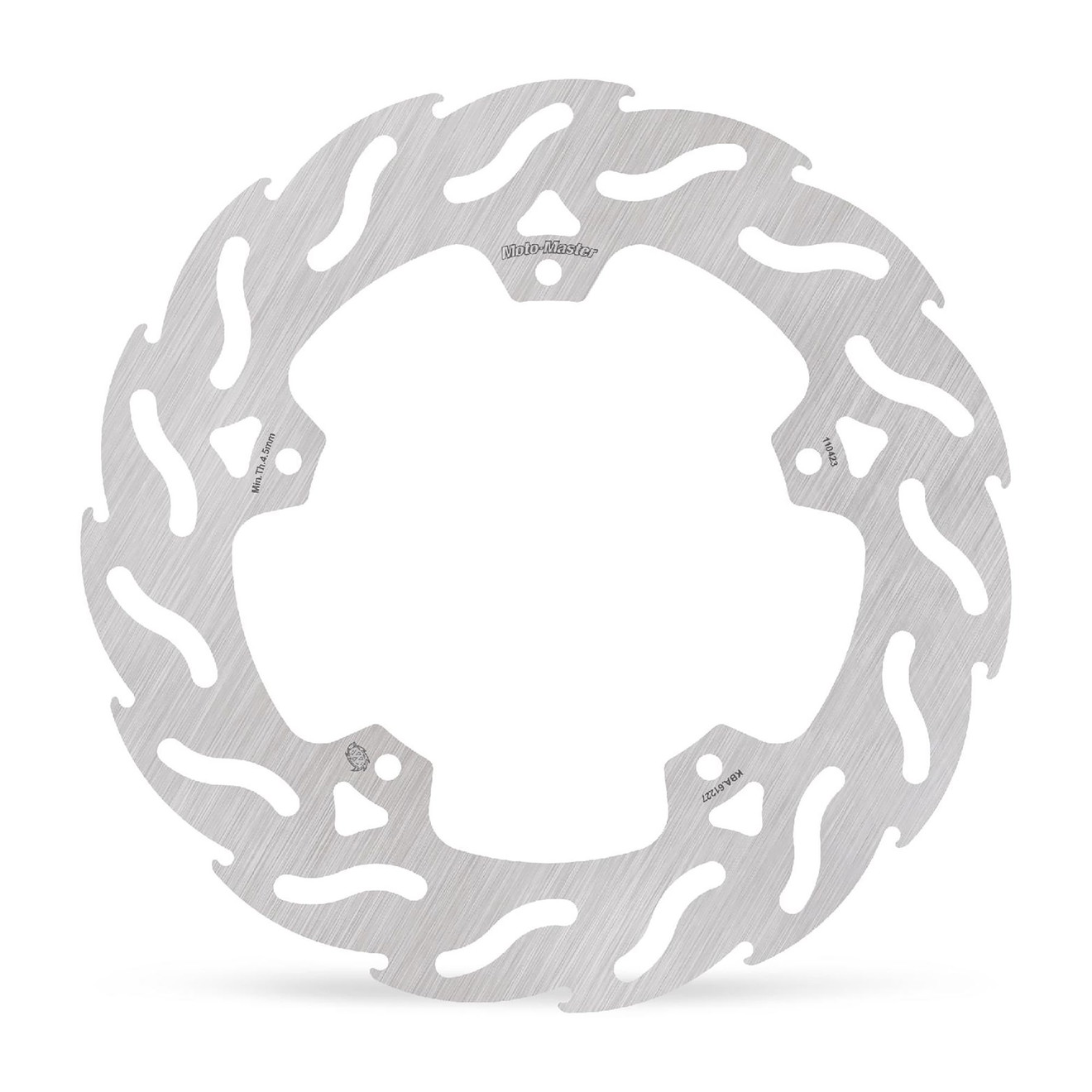 Moto-Master Bremsscheibe Flame hinten starr mit ABE