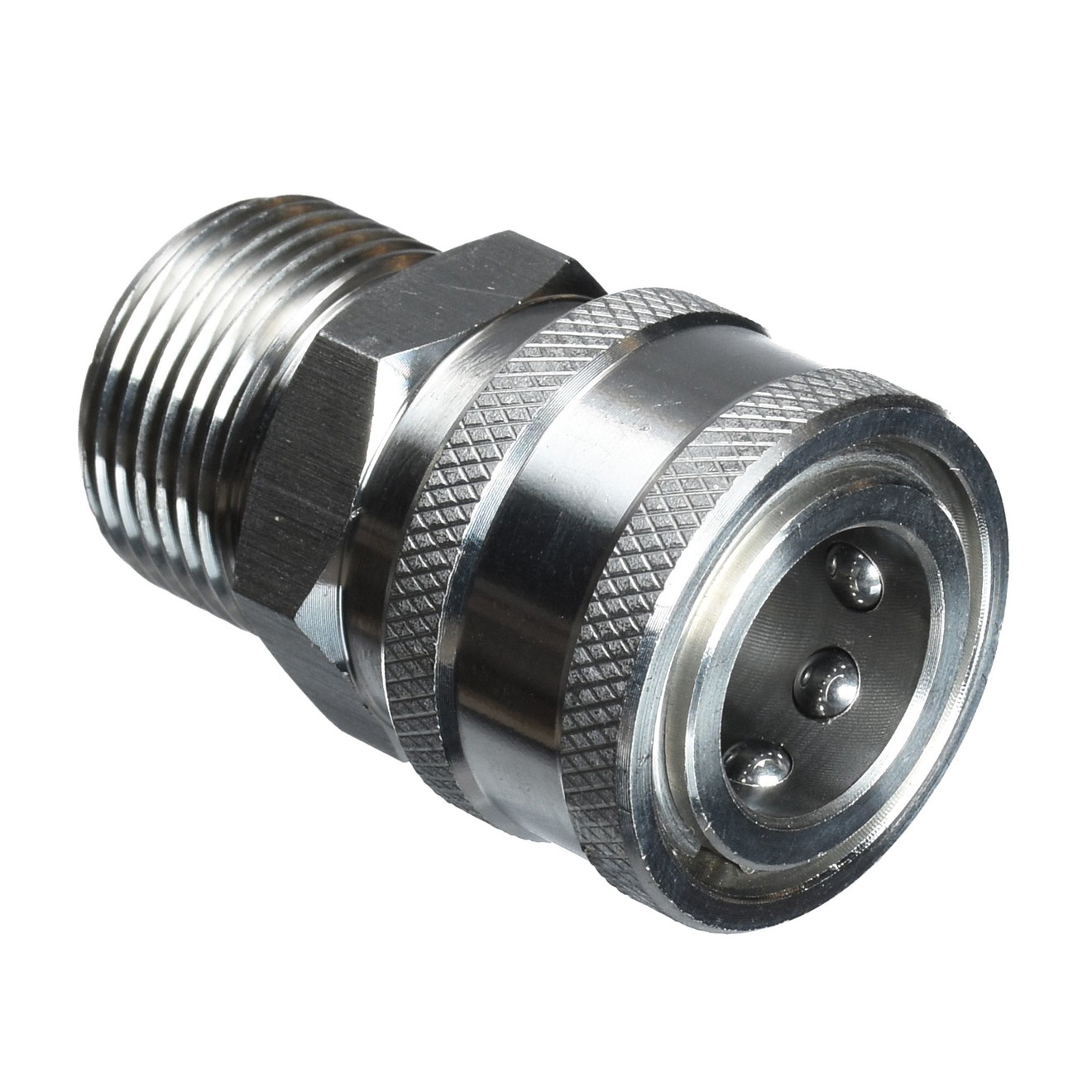 DP Pro 3/8in M22 M Snelsluiting Koppeling RVS 14mm Diameter voor MTM Hydro