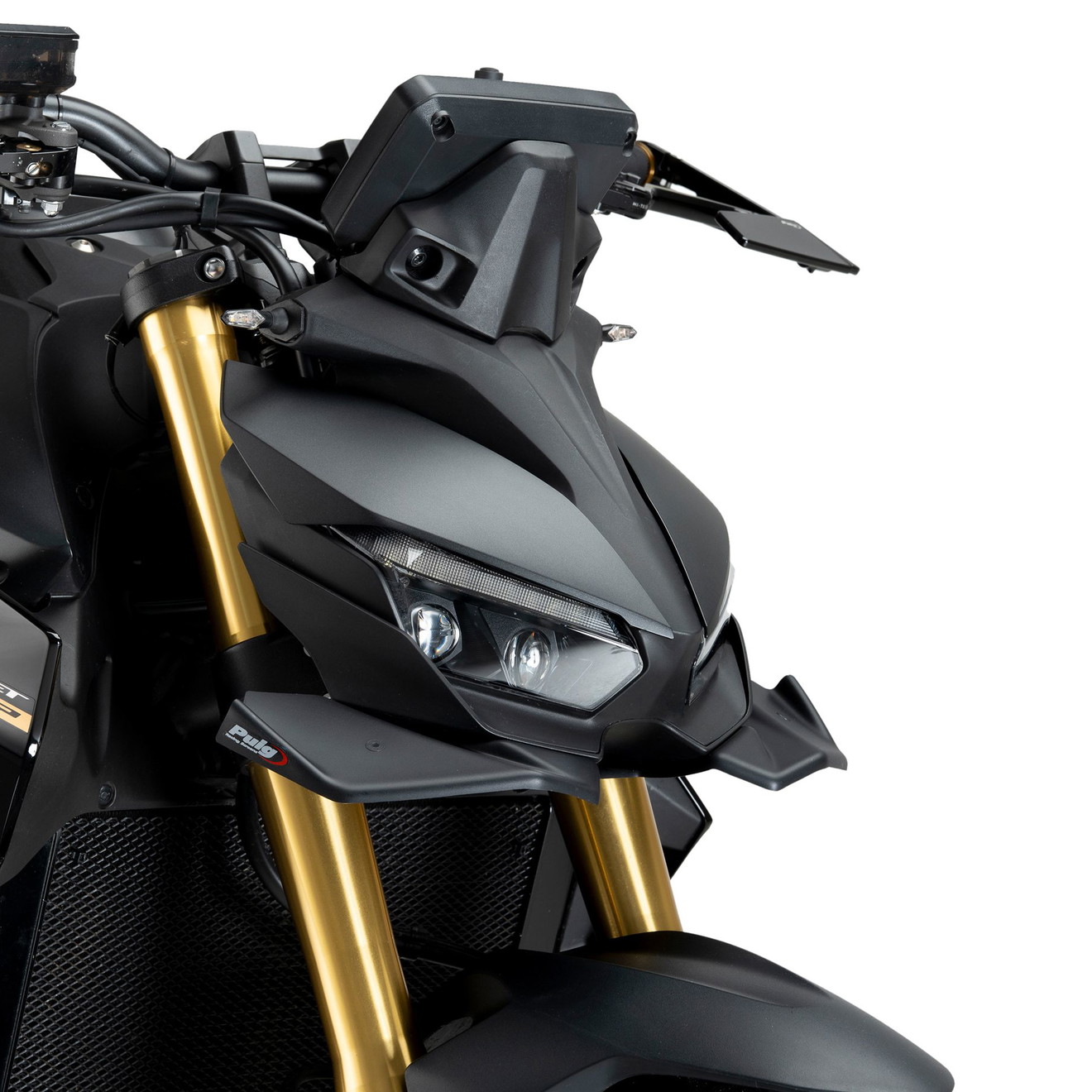 Puig Front Spoiler schwarz