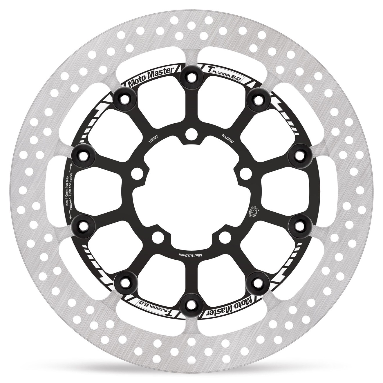 Moto-Master Bremsscheibe Halo T-Floater Racing - 6,0 mm