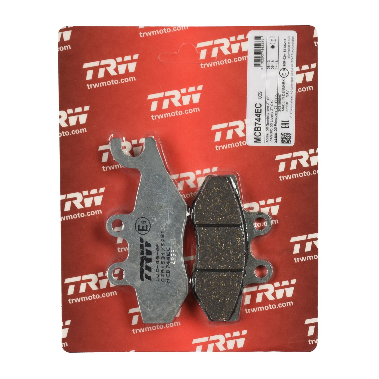 TRW Bremsbelag organisch
