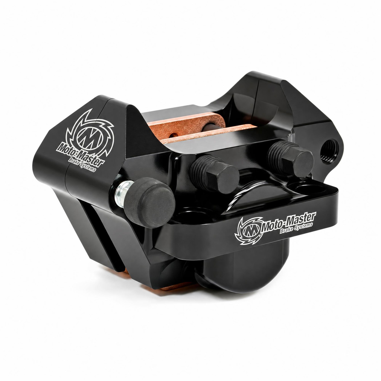 Moto-Master Bremssattel hinten 2-Kolben inklusive Bremsbeläge