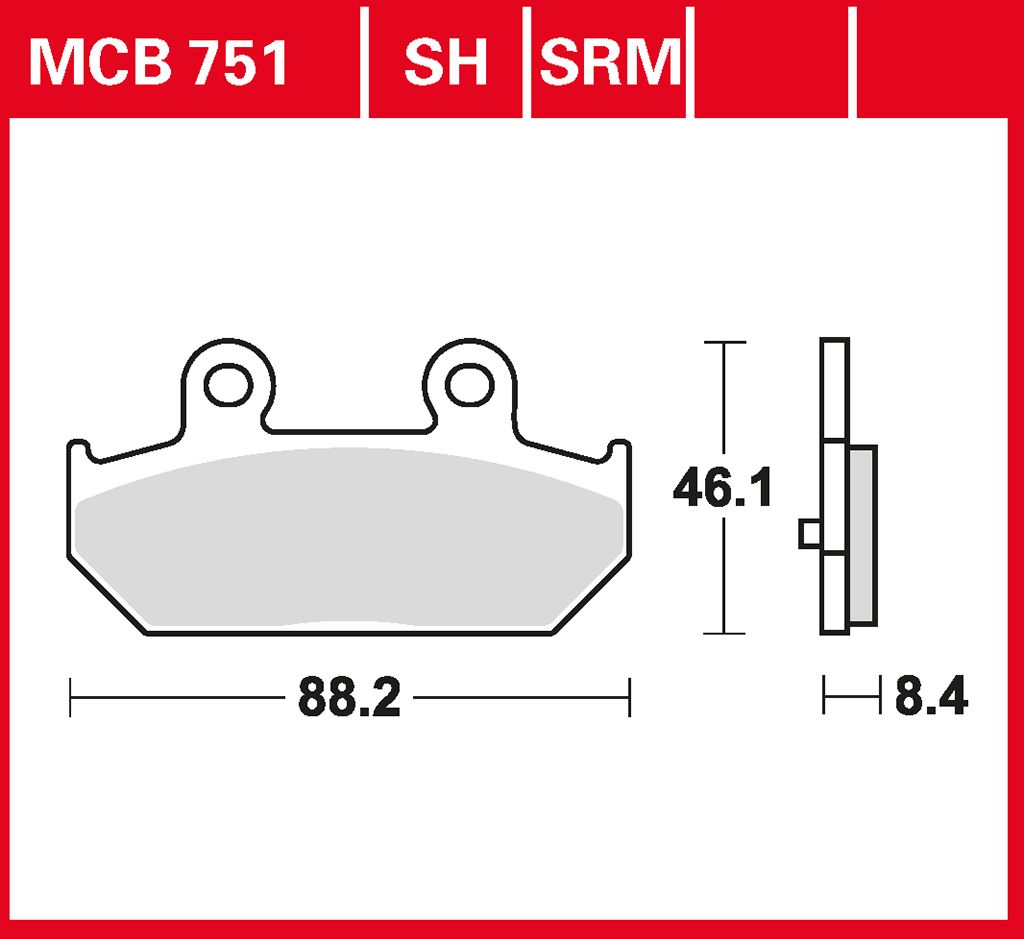 TRW Bremsbelag Sinter Street