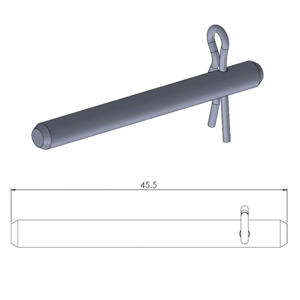Moto-Master Bremsbelag Gleitstift