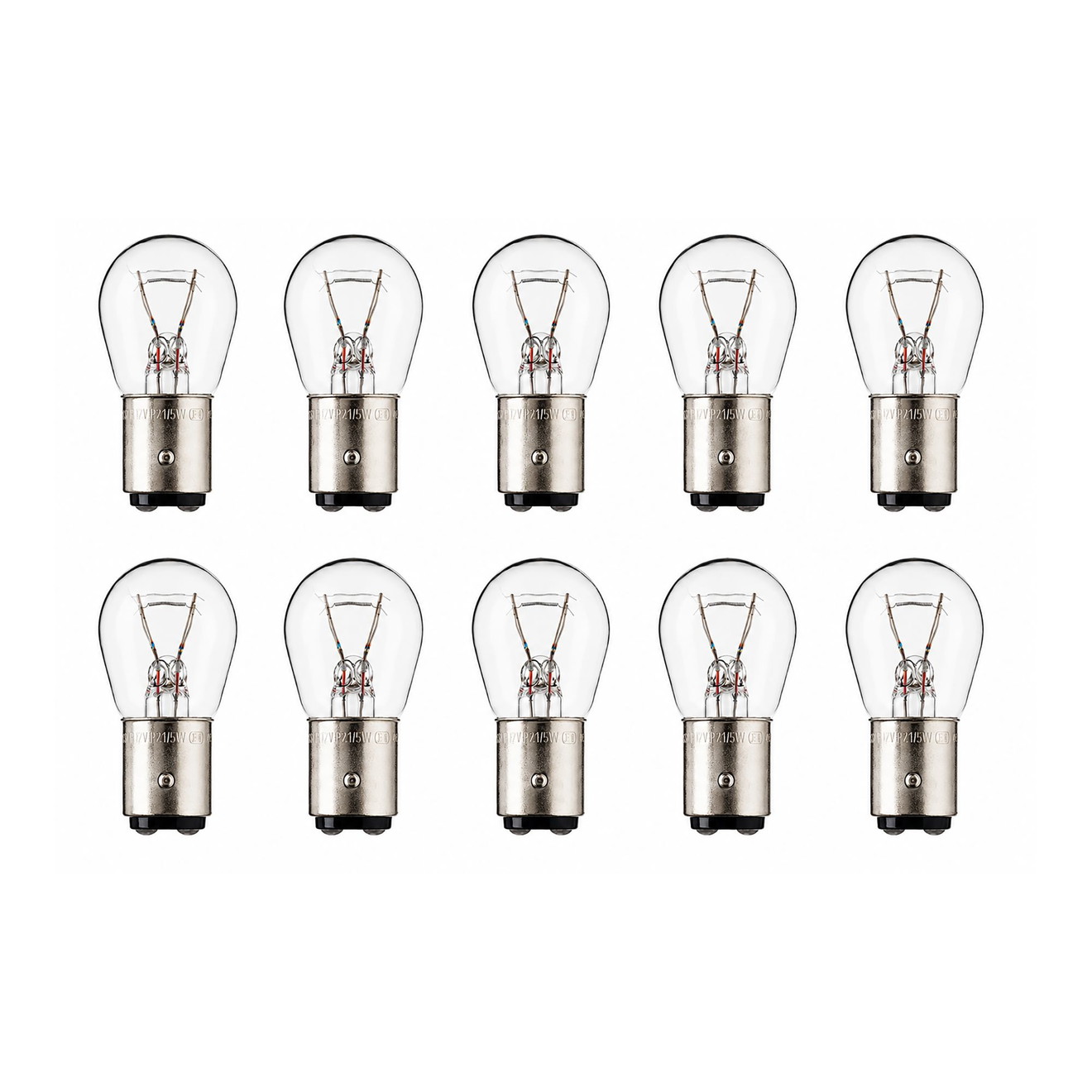 Flösser Lampen 12V 21/5W BAY15d Kugelbirne VPE10