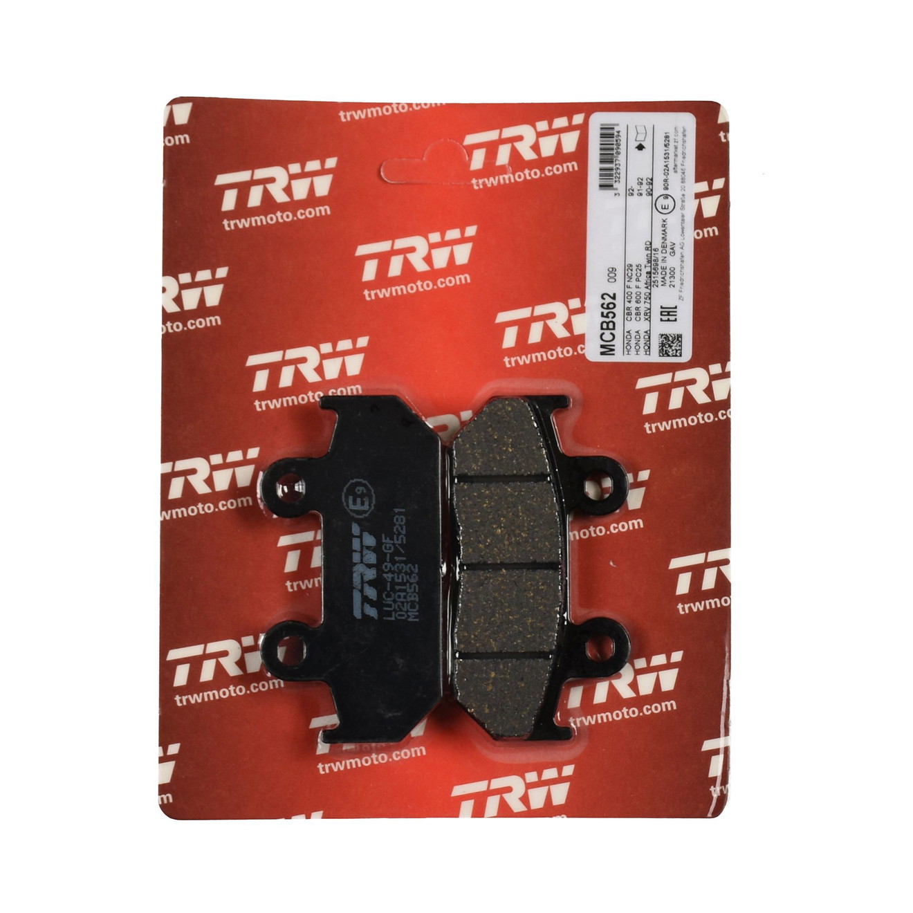 TRW Bremsbelag organisch MCB562