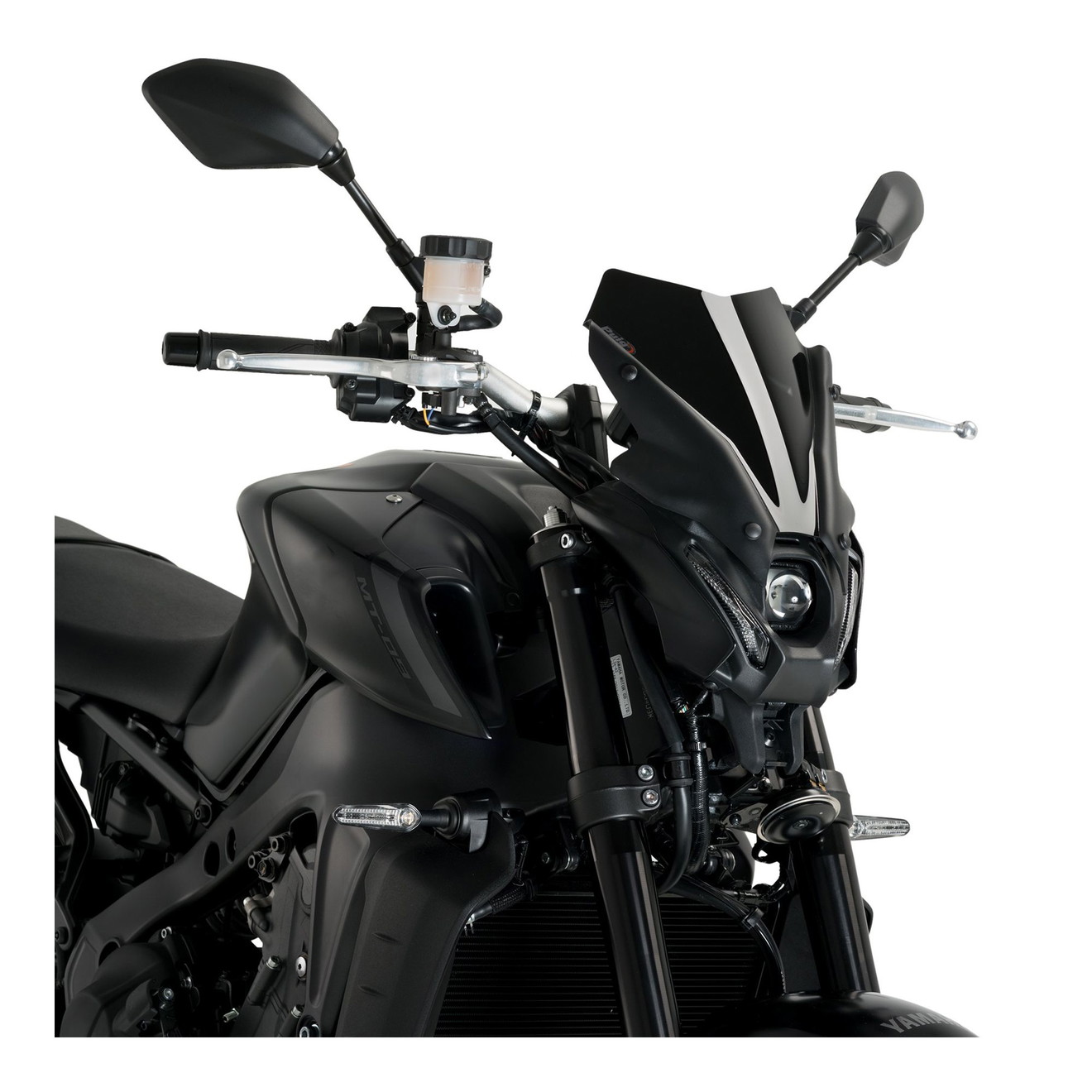 Puig Windschutz Windschild Sport schwarz mit ABE