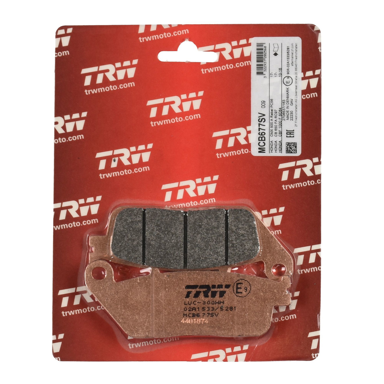 TRW Bremsbelag Sinter Street