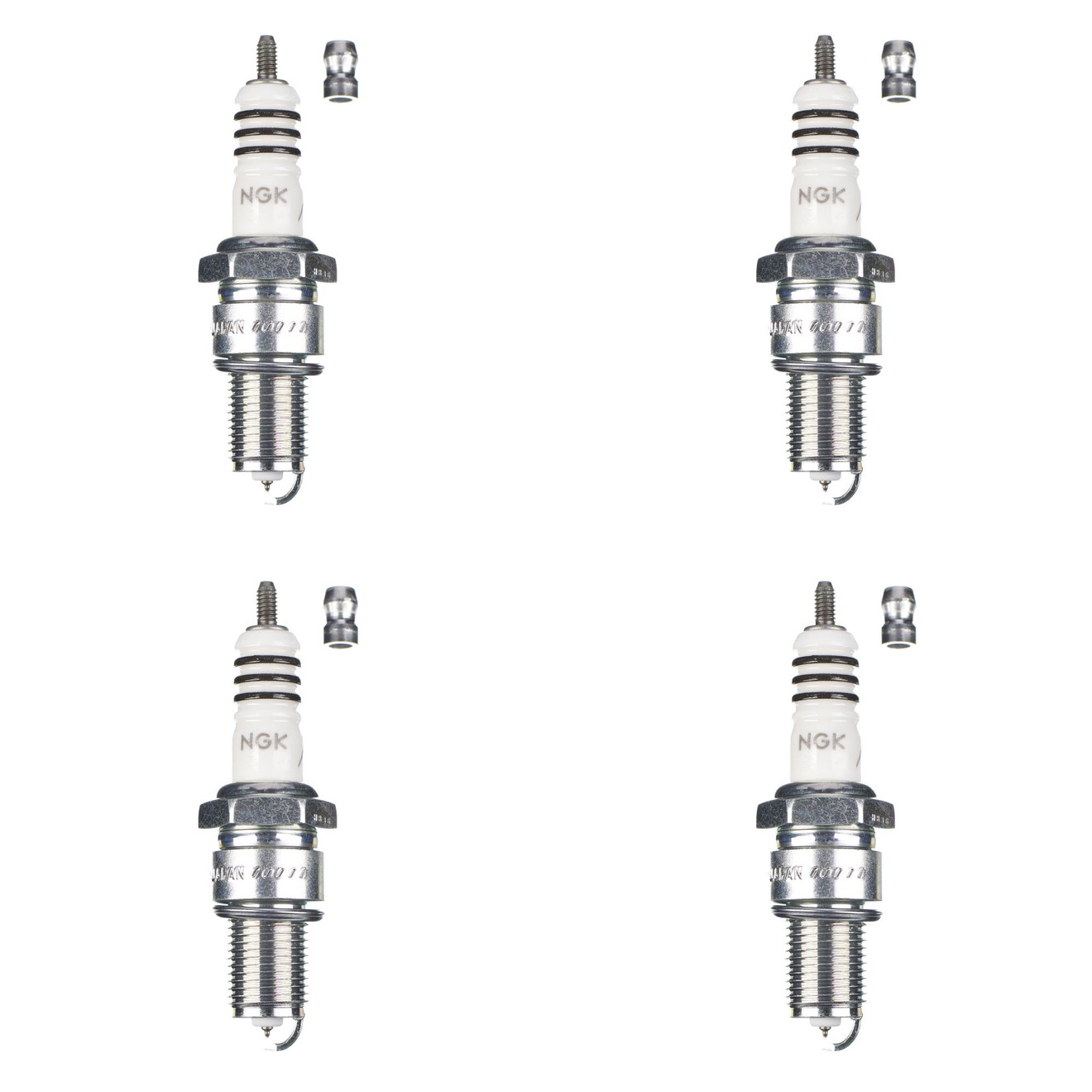 NGK Zündkerze BPR7EIX Iridium 4055 4er Set