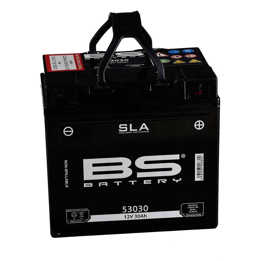 BS Batterie 12V 30AH 53030 GEL