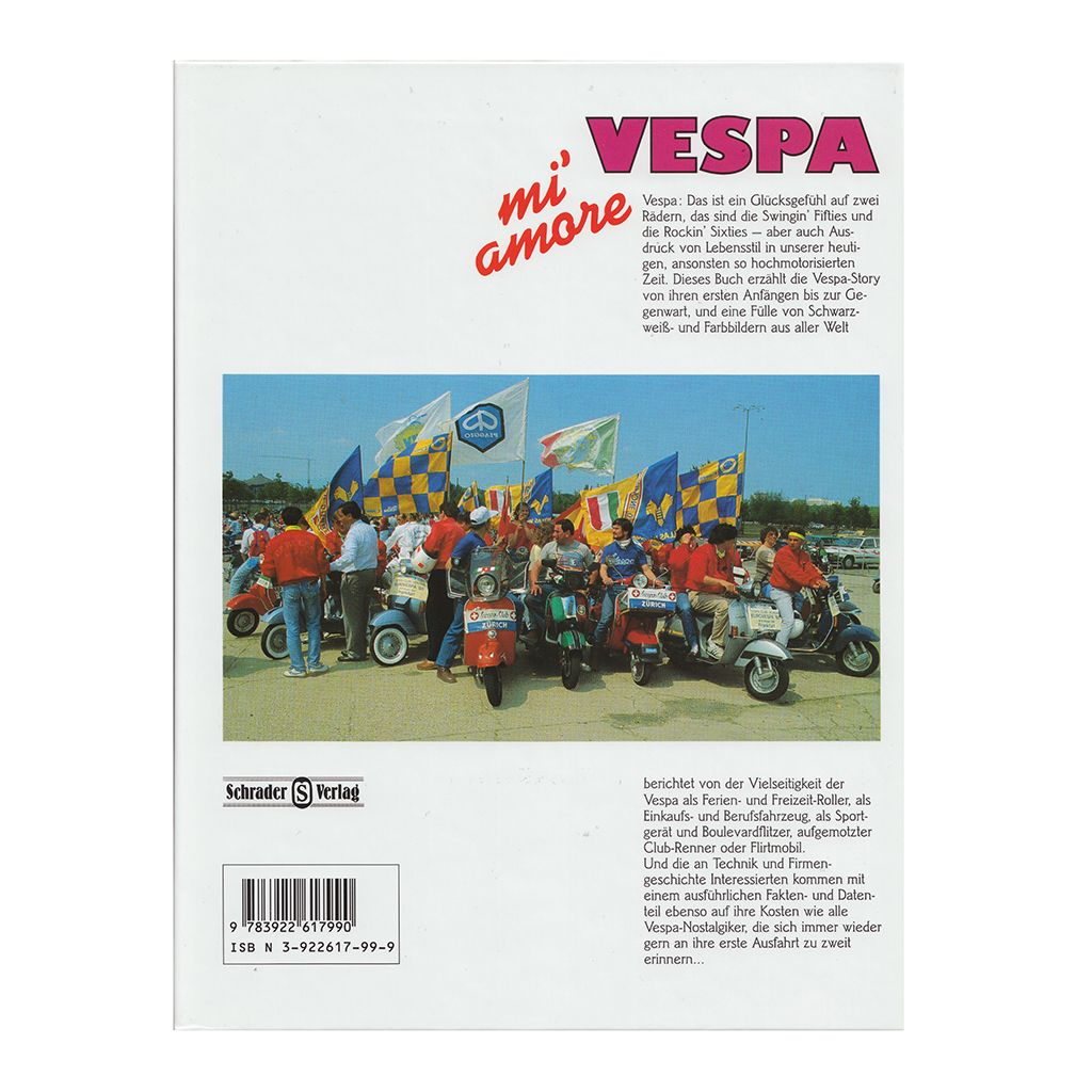 ScooterLibre Buch Vespa Geschichte VESPA mi Amore