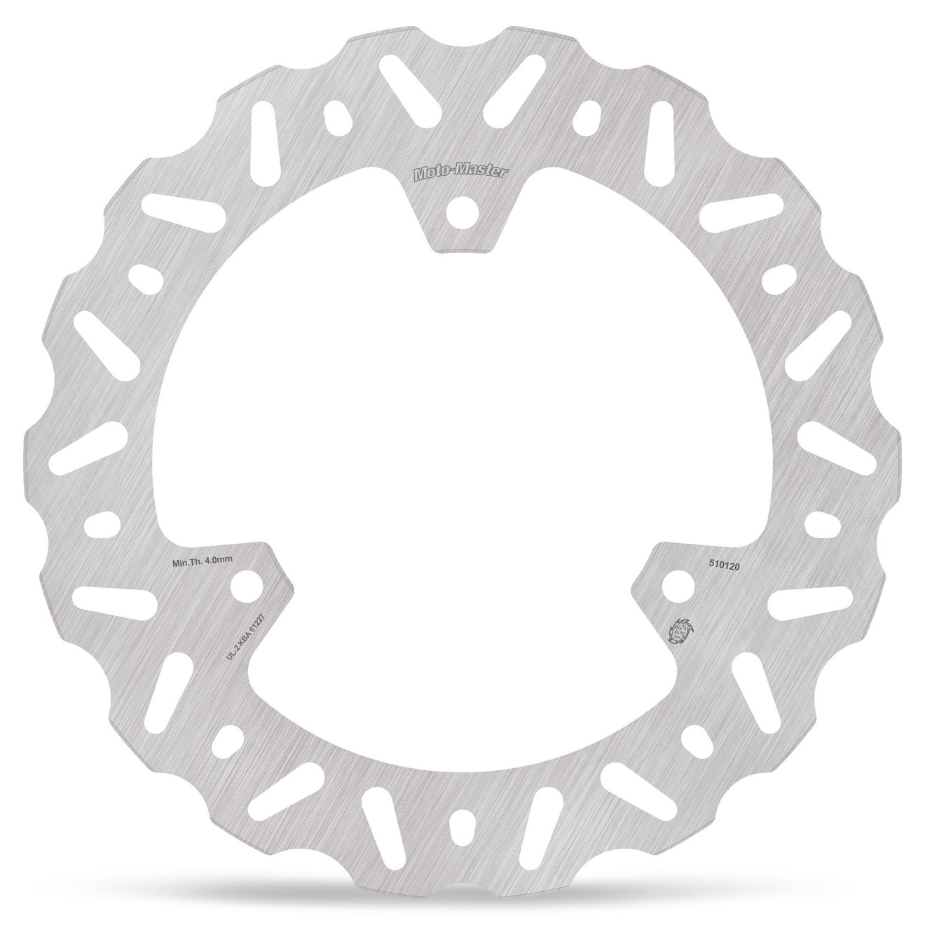 Moto-Master Bremsscheibe Nitro Road hinten starr mit ABE