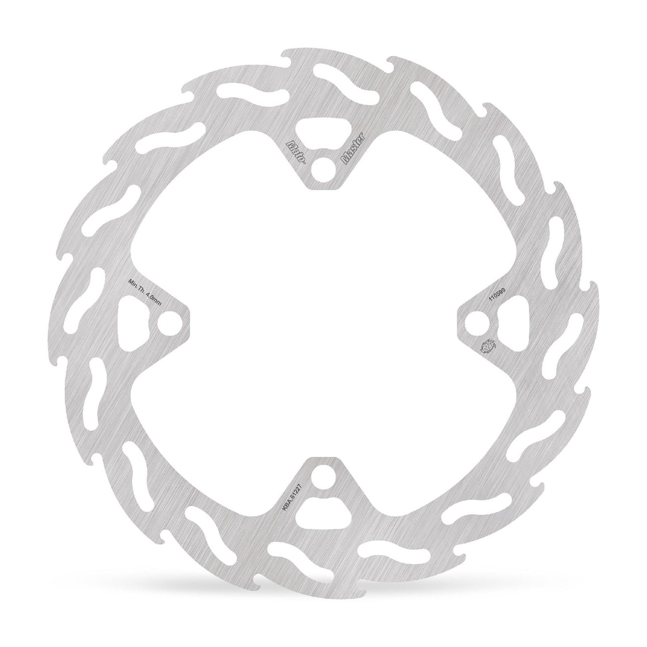 Moto-Master Bremsscheibe Flame hinten starr Factory 4,4mm mit ABE