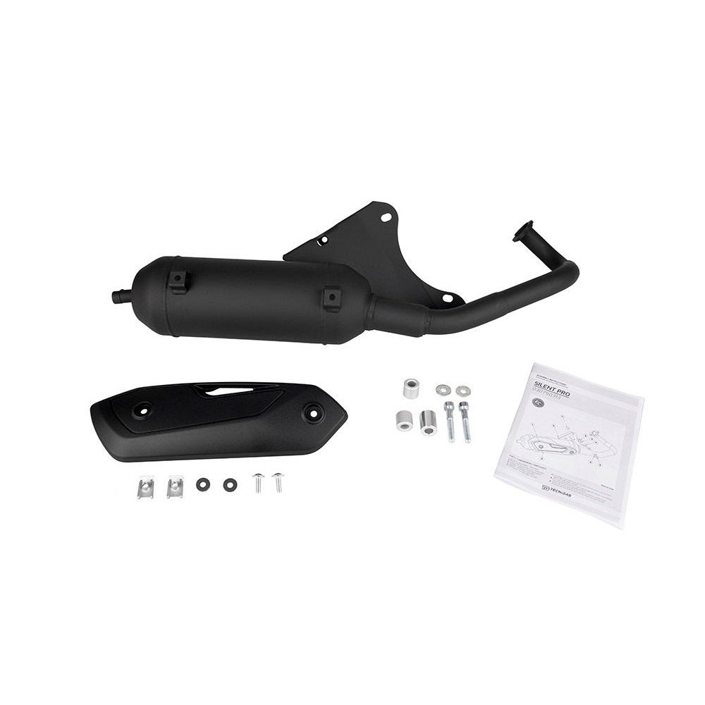 Tecnigas Auspuff Silent Pro schwarz